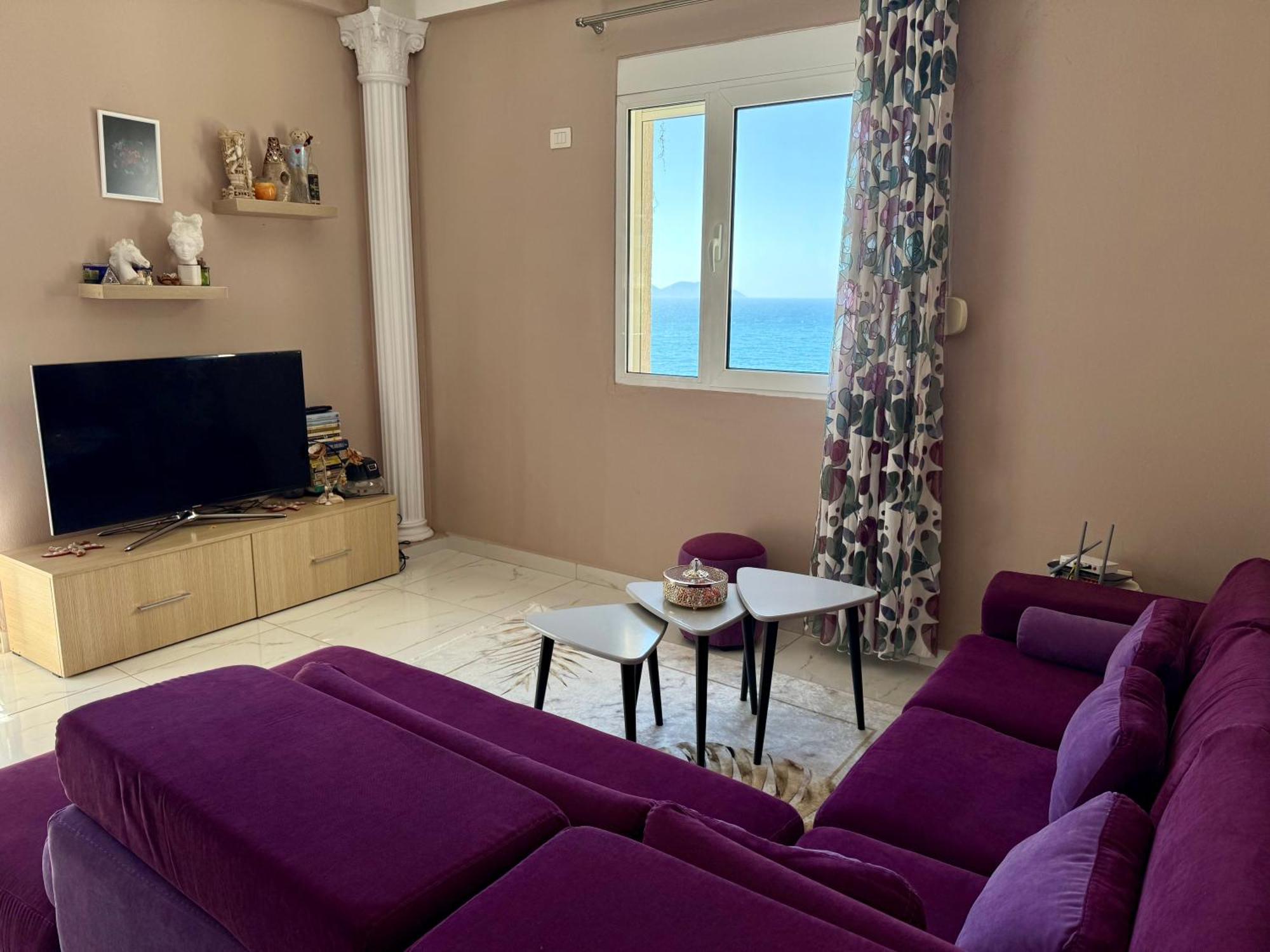 Spectacular Seaview Apartment Vlorë Exterior foto